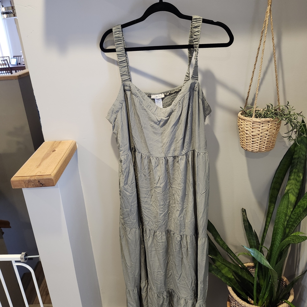3x Green Women's Dress